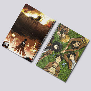 Скетчбук А5 48 арк. 150 гр.м² Attack On Titan / Атака титанів 012