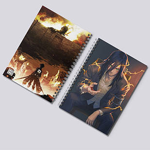 Скетчбук А5 48 арк. 150 гр.м² Attack On Titan / Атака титанів 013