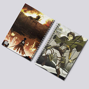 Скетчбук А5 48 арк. 150 гр.м² Attack On Titan / Атака титанів 014