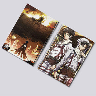 Скетчбук А5 48 арк. 150 гр.м² Attack On Titan / Атака титанів 015