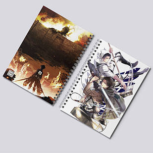 Скетчбук А5 48 арк. 150 гр.м² Attack On Titan / Атака титанів 018