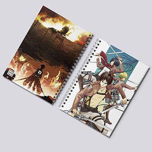 Скетчбук А5 48 арк. 150 гр.м² Attack On Titan / Атака титанів 022