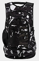 Рюкзак Arena FASTPACK 3.0 ALLOVER 40L чорний, білий Уні 54x36x27 см