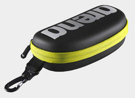 Чохол для окулярів Arena GOGGLE CASE чорний, білий, жовтий Уні OSFM