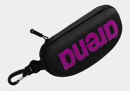 Чохол для окулярів Arena GOGGLE CASE чорний, фіолетовий Уні OSFM