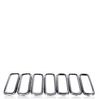5XB16SZ0AA Кільця решітки хром комплект (7 шт.) Jeep Renegade 14-19