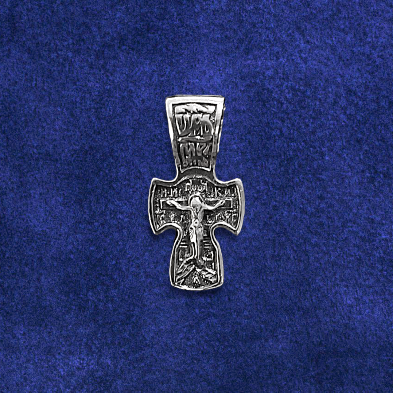 Хрестик срібний чорнений, 1.14 г