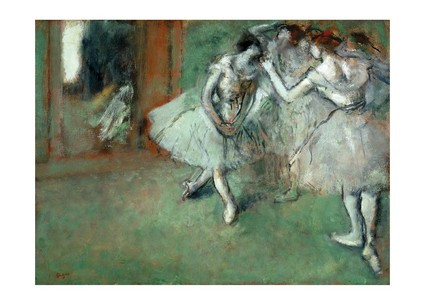 Листівка Edgar Degas - A Group Of Dancers, 1890, фото 1