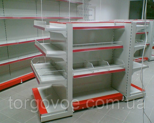 Нові торгові меблі для магазину за АЗС із полицями WIKO (ВІКО) в наявності та під замовлення, фото 1