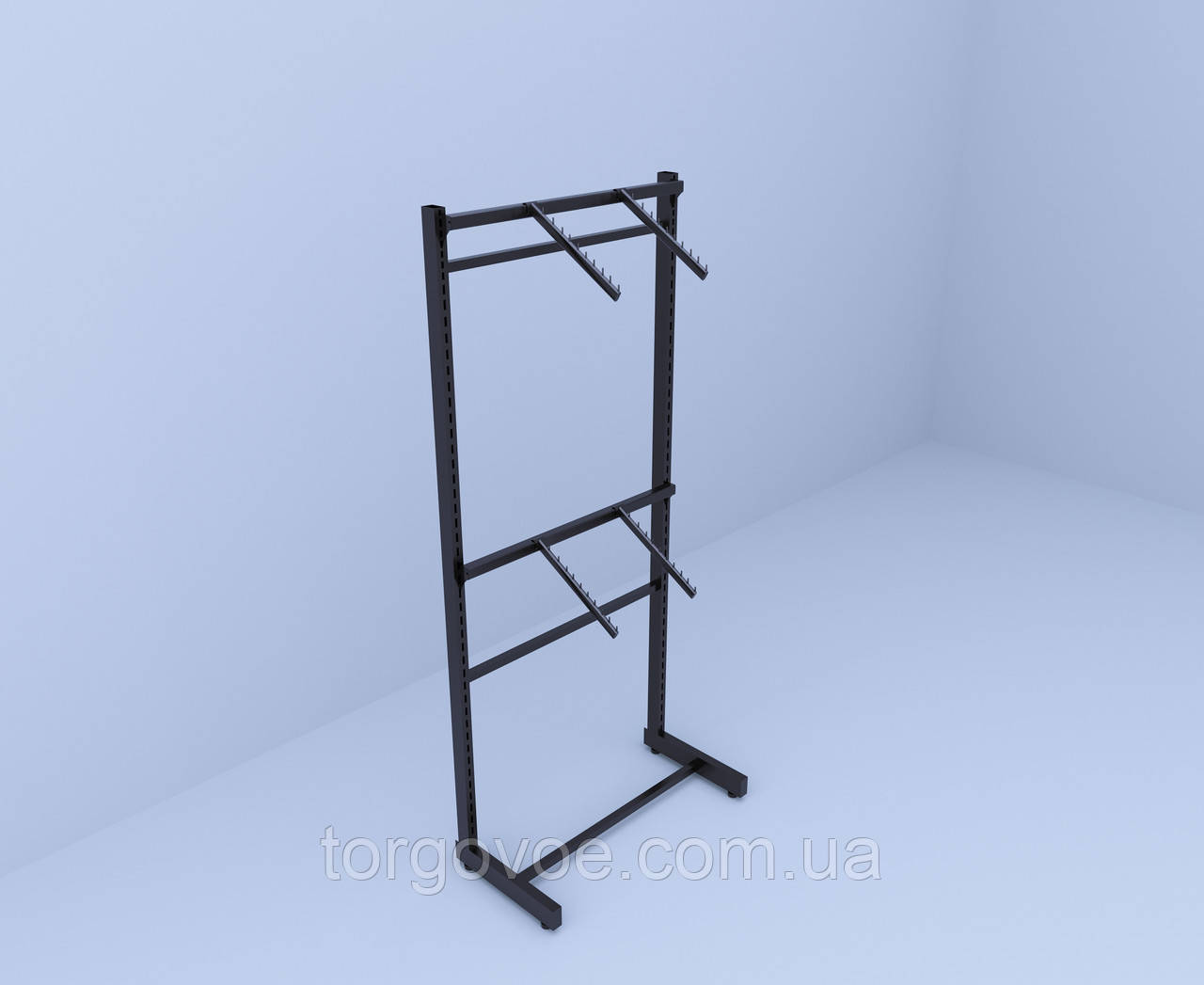 Стелаж для одягу з флейтами, фото 1