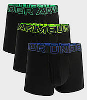 Труси UA PERFORMANCE COTTON - SOLID 3 3PK чорний Чол SM