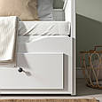 Кушетка з 3-а шухлядами HEMNES + 2 матраца ASVANG IKEA 894.281.07, фото 5