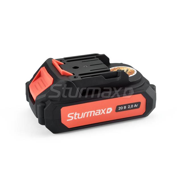 Аккумуляторная батарея Li-Ion 20В Sturmax CRM2002B, фото 7