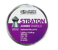 Кулі JSB Straton Jumbo 5.50 мм, 1.030 г, 250 шт.