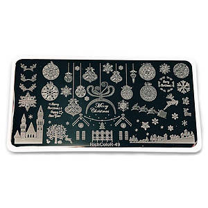 Пластини для стемпінгу великі