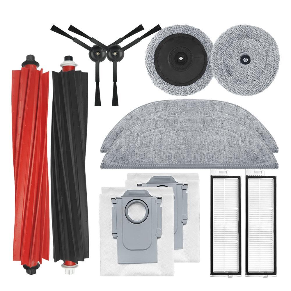 Комплект фільтрів та щіток для робота-пилососа Xiaomi Roborock S8 MaxV Ultra / Roborock G20S (чорний)