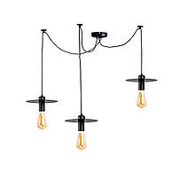 Люстра павук (підвісний світильник) Hat Spider-3 Black