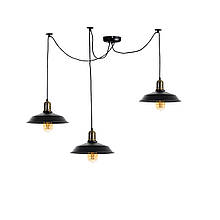 Люстра павук (підвісний світильник) NewYork P260 Spider-3 Black