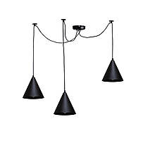 Люстра павук (підвісний світильник) Mont P180 Spider-3 Black