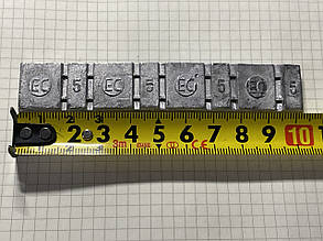 Грузик балансувальний самоклейка для литих дисків 60г свинець блакитний скотч Eurocord