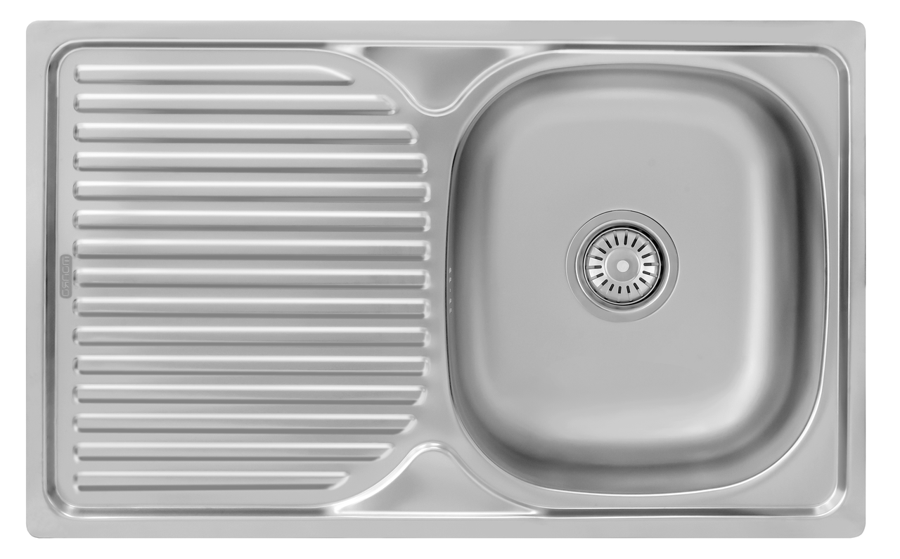 Мийка врізна MONRO 7848 (08/180) Satin права чаша прямокутна