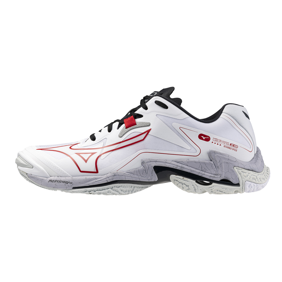 Кросівки для волейболу чоловічі Mizuno Wave Lightning Z8 V1GA2400-96 White/salsa/vulcan