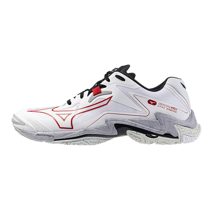 Кросівки для волейболу чоловічі Mizuno Wave Lightning Z8 V1GA2400-96 White/salsa/vulcan, фото 1