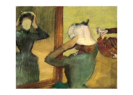 Листівка Edgar Degas - At the Milliner's, 1885, фото 1