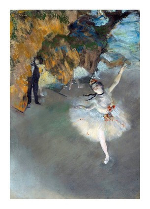 Листівка Edgar Degas - Ballet (The Star), 1876, фото 1