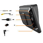 Монітор для автомобіля 7", від прикурювача, CJ-PTC208 / Автомобільний монітор / ЖК монітор в машину, фото 6