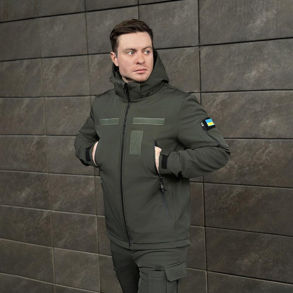 Куртка тактична весна осінь Pobedov Motive 2764 р. XL, оливкова