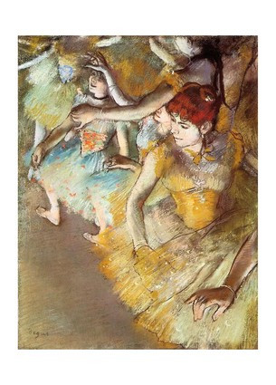 Листівка Edgar Degas - Ballet Dancers on the Stage, 1883, фото 1