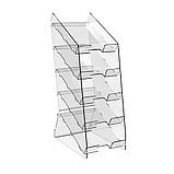 Підставка вітрина EKOSTAR під батончики настільна 5 полок 155х250х460, фото 2