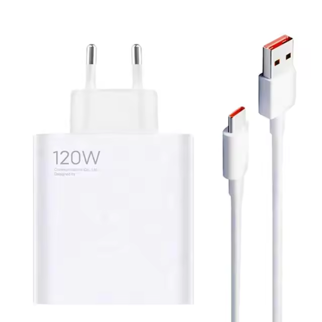 Адаптер для заряджання USB з кабелем USB-TYPE C 120W