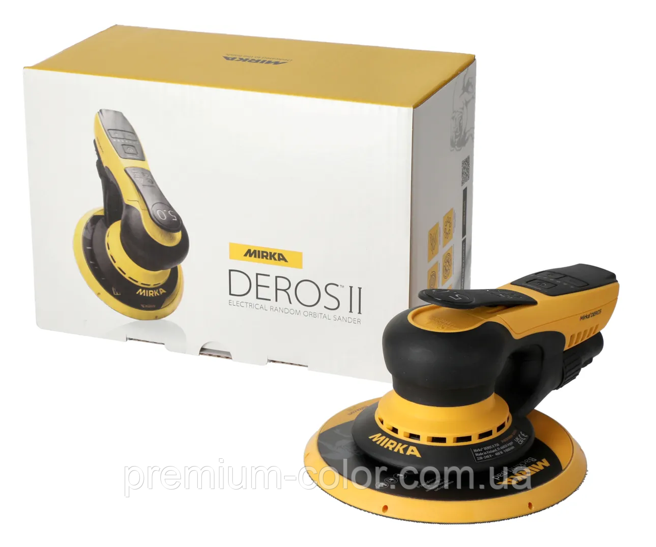 Шліфовальна машинка Mirka® DEROS II 750 EU на  платформі 175 мм, 5,0 мм, фото 1