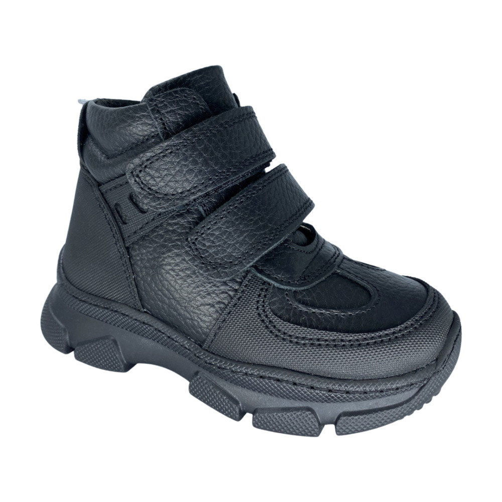 Дитячі ортопедичні черевики Ortomedica 104-02 профілактичні чорні