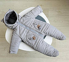 Зимовий комбінезон "Міні", дитячий зимовий теплий комбінезон Angelok-child