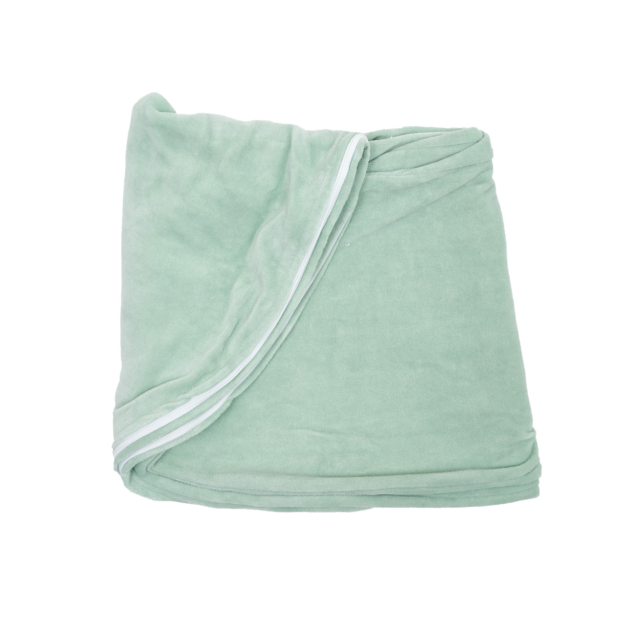 Чохол на подушку для вагітних Twins Multi велюр бавовняний м'ятний