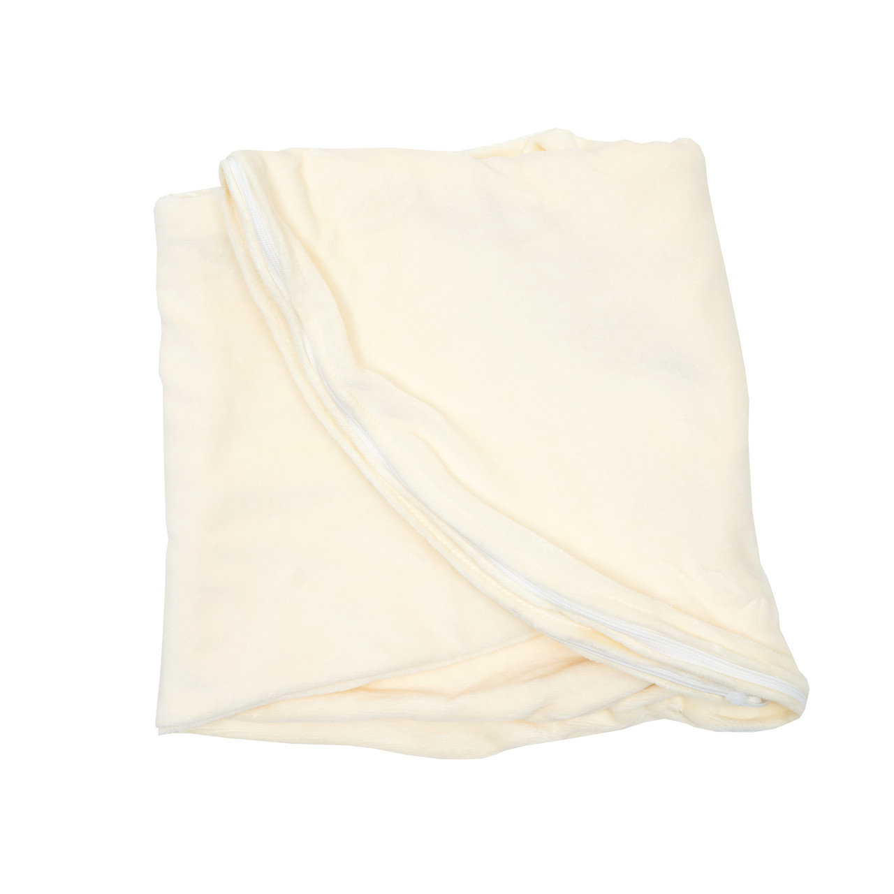 Чохол на подушку для вагітних Twins Multi велюр бавовняний Крем-брюле