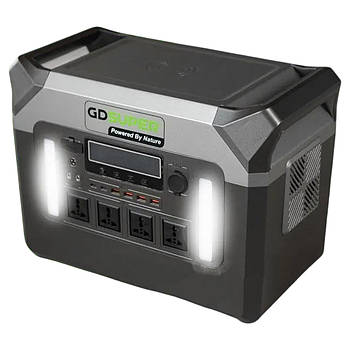 Портативна зарядна станція GD Super на 2000 Вт GD-HL-2000W-24V Зарядна станція з бездротовою зарядкою