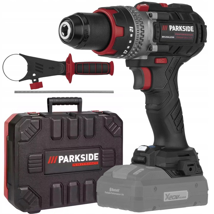 Дриль-шуруповерт Parkside PSBSAP 20-Li C3, фото 1