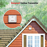 Датчик ThermoPro TX2C 868MHz для TP65C, TP200C, TP65, TP65S, TP-60C (-20°C ~ +70°C; 10% ~ 99%), фото 4