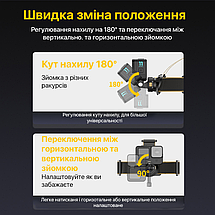 Кріплення на голову для екшн-камер з магнітним швидкознімним кріпленням Puluz PU1050, фото 6