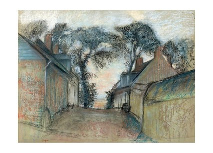 Листівка Edgar Degas - La Rue Quesnoy À Saint-Valéry-Sur-Somme, 1895-1898, фото 1