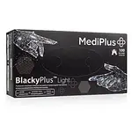 Нітрилові рукавички MediPlus BlackyPlus Light, розмір L, чорні, 100 шт