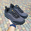 Чоловічі зимові термо Merrell Vibram Cordura кросівки Мерел Вібрам теплі на флісі коричневі сірі осінь зима, фото 4
