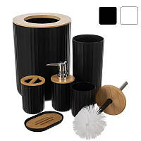 Набір аксесуарів Ruhhy 6 елементів для ванної кімнати туалету R_2462