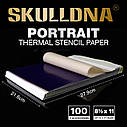 1 шт Трансферний папір Преміум якості для машинного перекладу PORTRAIT Thermal Stencil Paper, фото 6
