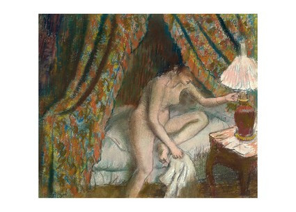 Листівка Edgar Degas - Retiring, 1879–1888, фото 1