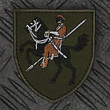 Шеврон 110 ОМБр олива, фото 2